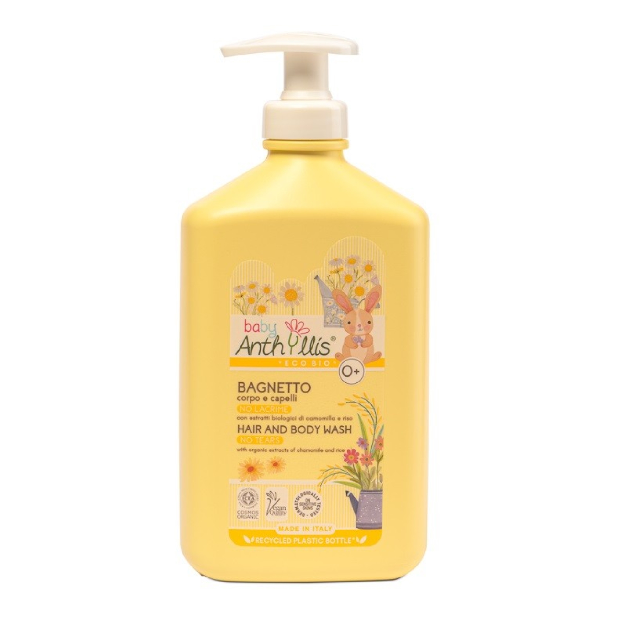 Anthyllis Baby Delikatny bio płyn do kąpieli i szampon 2w1, 500 ml zdjęcie