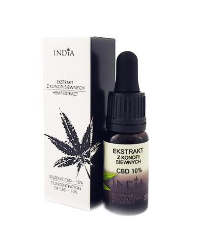 INDIA Ekstrakt z konopi siewnych CBD 10% - 10 ml - cena, dawkowanie, opinie  zdjęcie