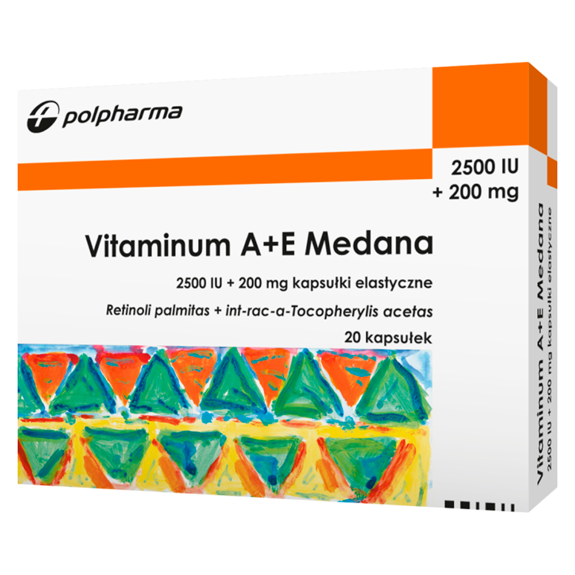 Vitaminum A+E 20 kapsułek Medana