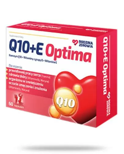 Rodzina Zdrowia Q10+E Optima 60 kapsułek zdjęcie
