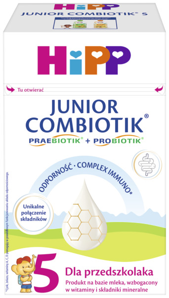 HiPP 5 Junior Combiotik mleko dla przedszkolaka 550 g zdjęcie