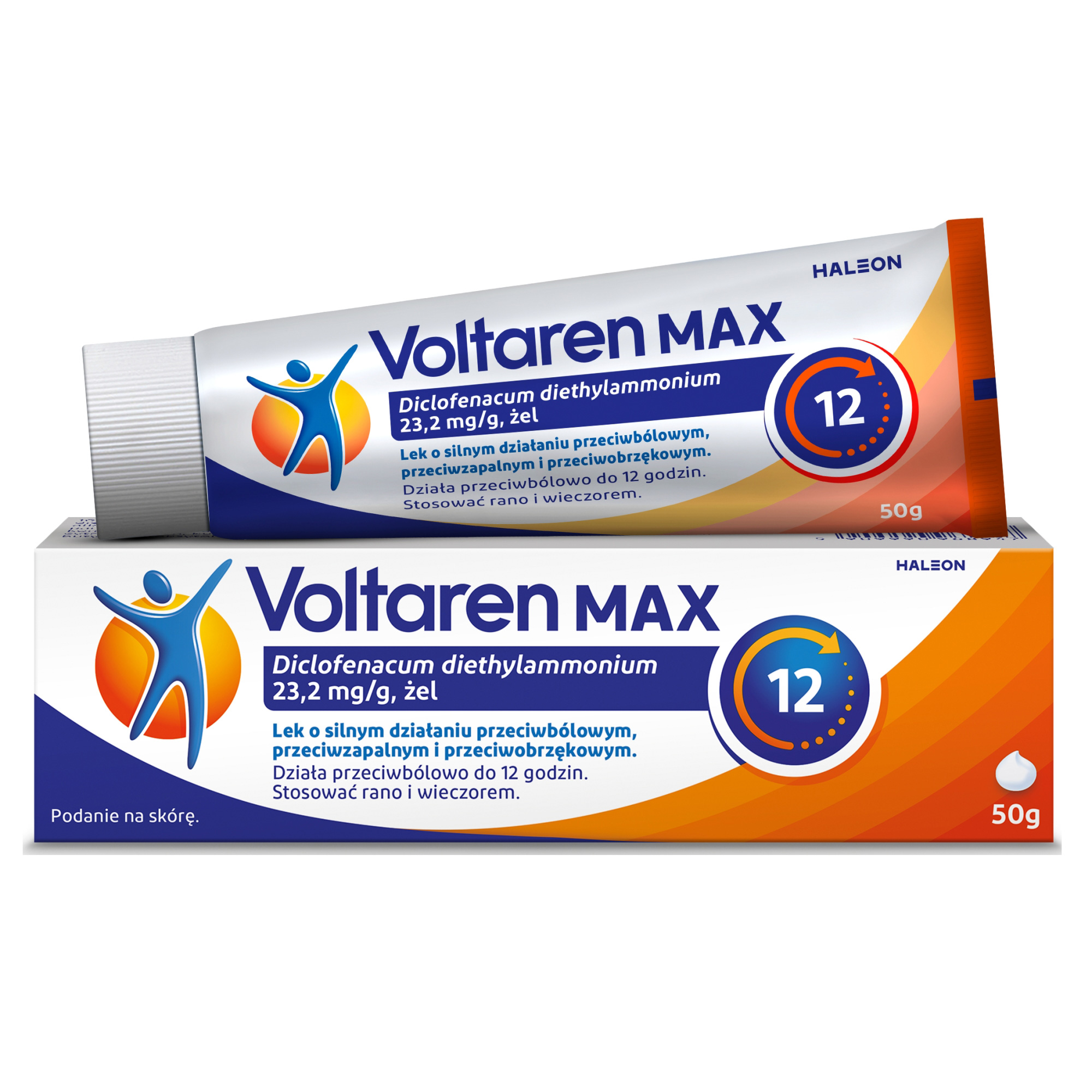 Voltaren Max 23,2 mg/g żel przeciwbólowy i przeciwzapalny 50 g zdjęcie