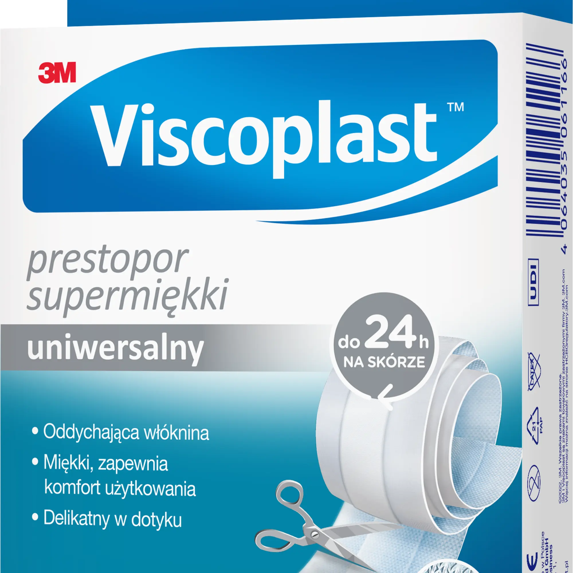 Viscoplast Prestopor supermiękki uniwersalny 1 m x 6 cm 1 sztuka