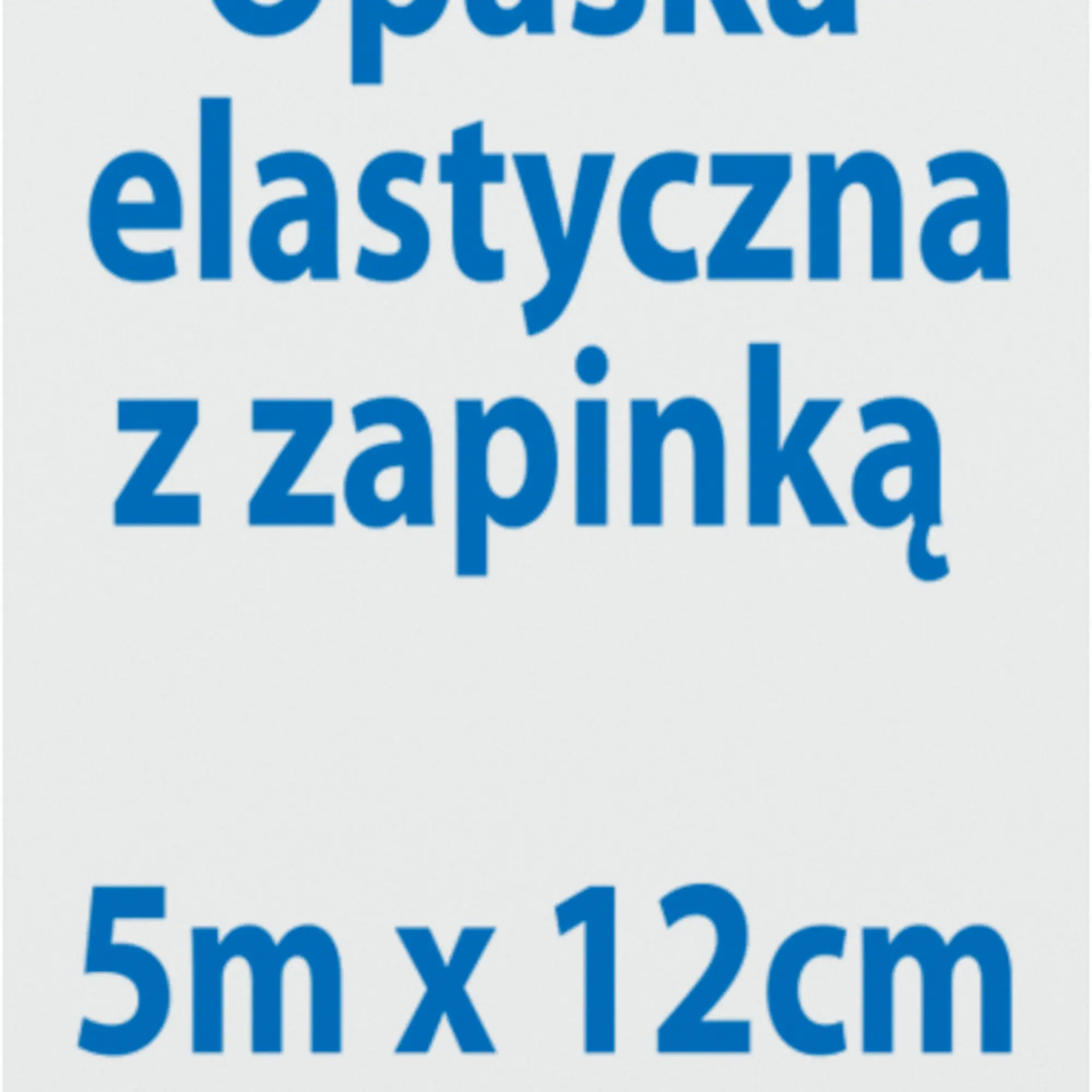 Viscoplast opaska elastyczna z zapinką 5m x 12cm 1 sztuka