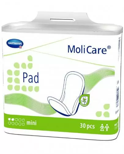MoliCare Pad mini anatomiczne wkładki chłonne 30 sztuk zdjęcie