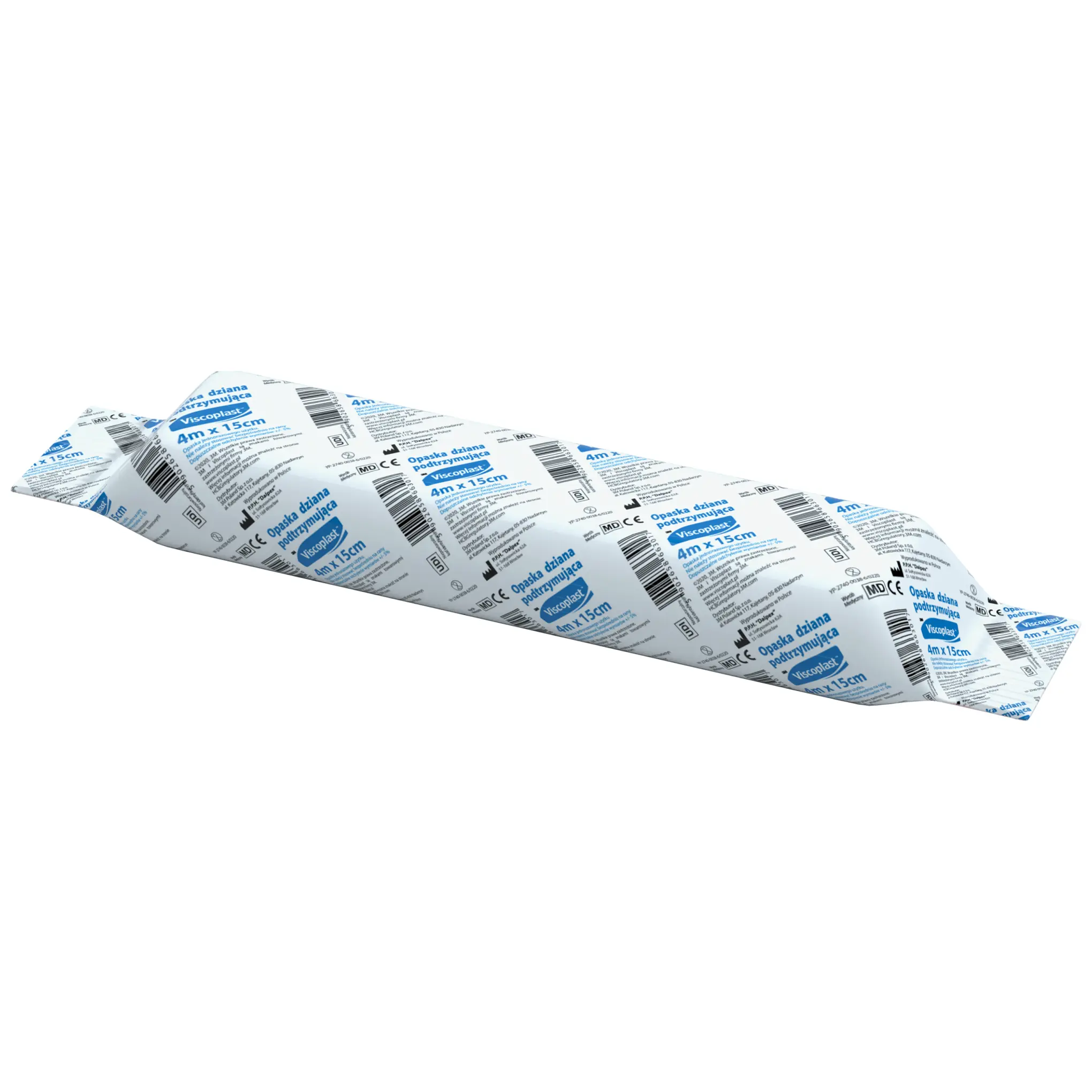 Viscoplast opaska podtrzymująca dziana 4m x 15cm 1 sztuka