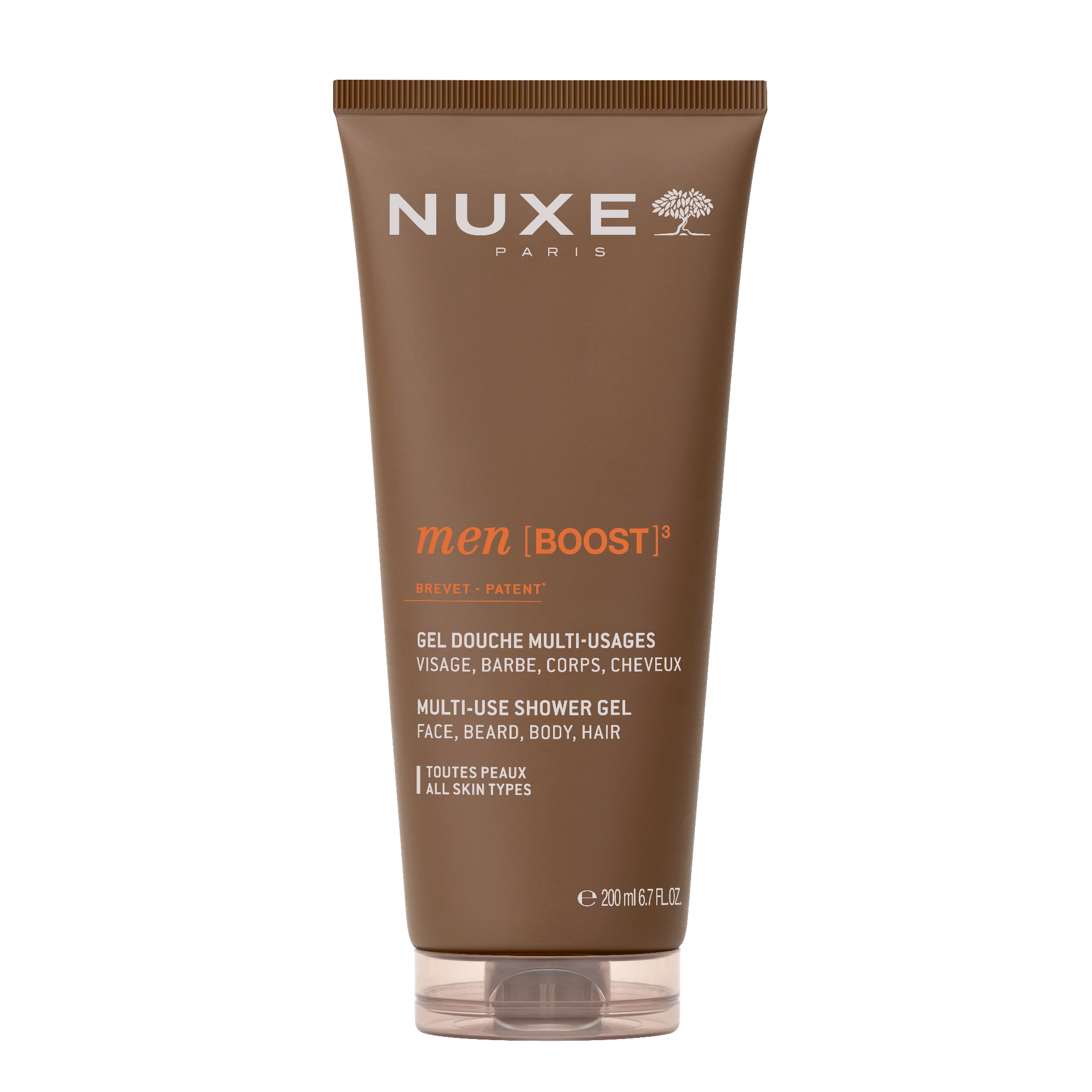 Nuxe Men Boost, wielofunkcyjny żel pod prysznic, 200 ml zdjęcie
