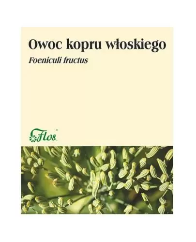 Flos Owoc kopru włoskiego zioło pojedyncze 50 g zdjęcie