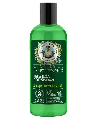 Babuszka Agafia Naturalny certyfikowany żel pod prysznic nawilżająco-odświeżający 260 ml zdjęcie