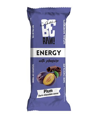 BeRAW! Energy, Baton energetyczny, śliwka, 40 g zdjęcie