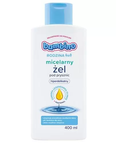 Bambino Rodzina micelarny żel pod prysznic 400 ml zdjęcie