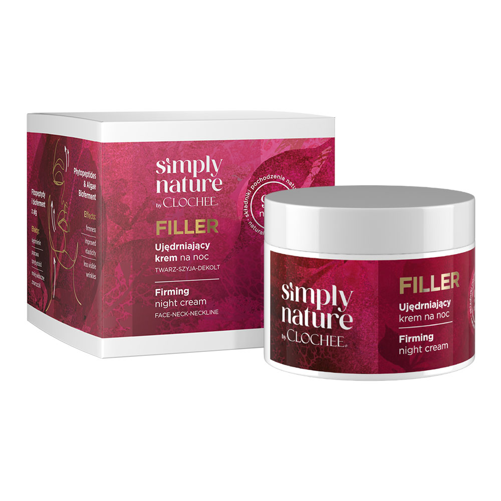 Clochee Simply Nature Filler Krem na noc, 50 ml zdjęcie