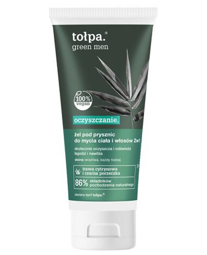 Tołpa Green Men Żel pod prysznic do mycia ciała i włosów 2w1 - 200 ml - cena, opinie, skład zdjęcie