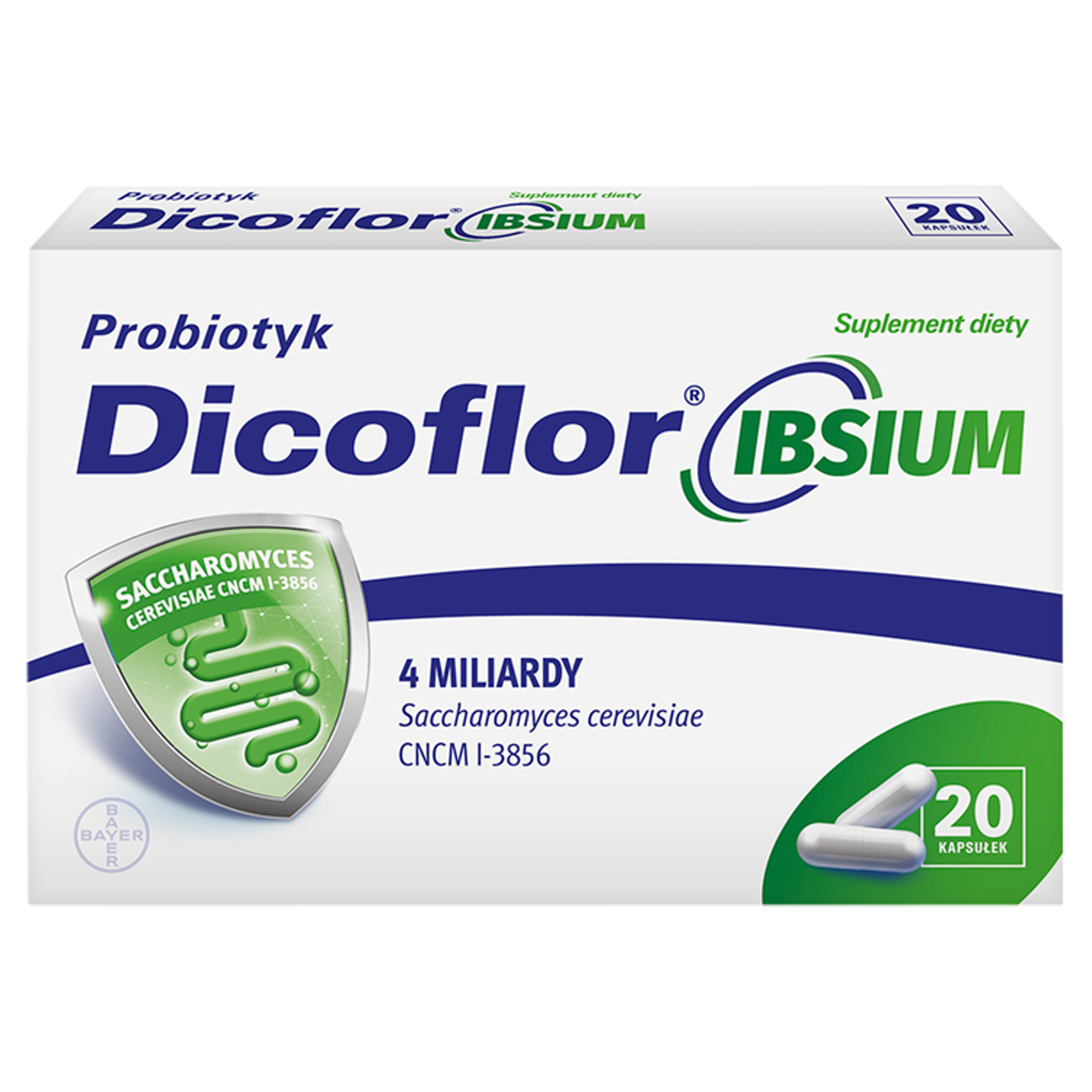 Dicoflor Ibsium, kapsułki, 20 sztuk zdjęcie