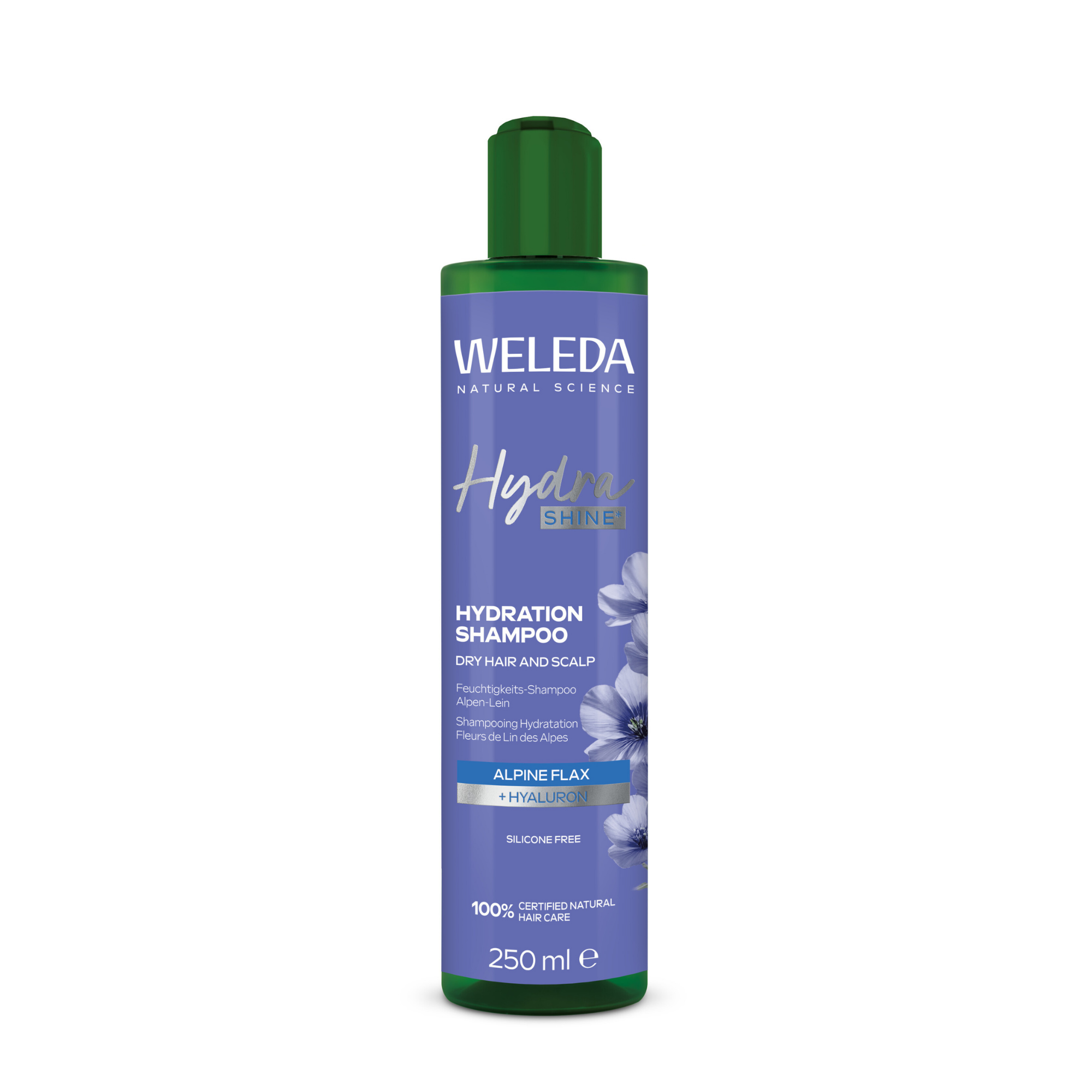 Weleda, Hydra Shine, Nawilżający szampon do włosów, 250 ml zdjęcie