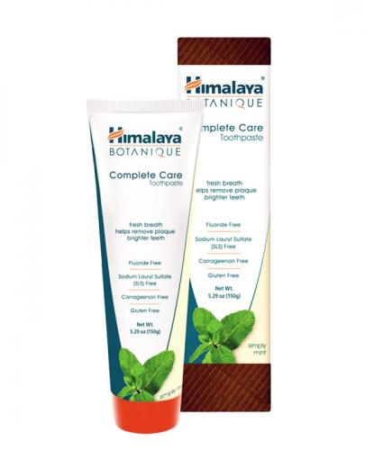 HIMALAYA COMPLETE CARE Pasta do zębów o smaku mięty - 150 g - stosowanie zdjęcie