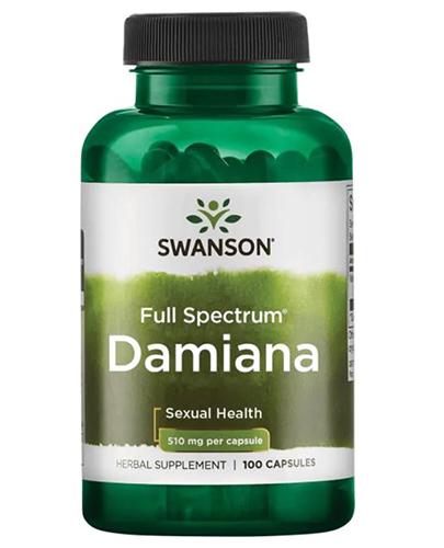 SWANSON Damiana 510 mg, 100 kapsułek zdjęcie