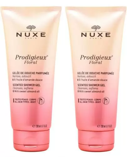 Nuxe Prodigieux Floral żel pod prysznic 2 x 200 ml [DWUPAK] zdjęcie