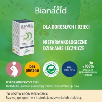 Aboca NeoBianacid Nadkwaśność i Refluks 14 tabletek do ssania
