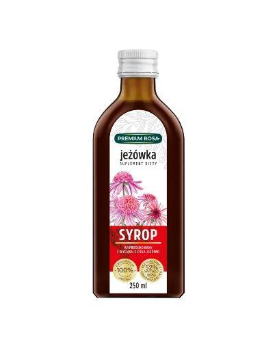 Premium Rosa Syrop z wyciągu z ziela jeżówki - 250 ml - cena, opinie, właściwości zdjęcie