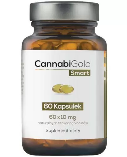 CannabiGold Smart 10 mg 60 kapsułek zdjęcie