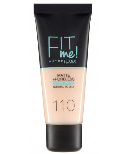 Maybelline Fit Me Podkład matujący 110 Porcelain - 30 ml - cena, opinie, właściwości  zdjęcie