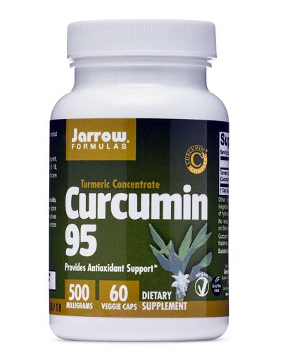 JARROW FORMULAS Curcumin 95 - 60 kaps. - wspomaga pracę wątroby, na stany zapalne - cena, stosowanie, opinie  zdjęcie
