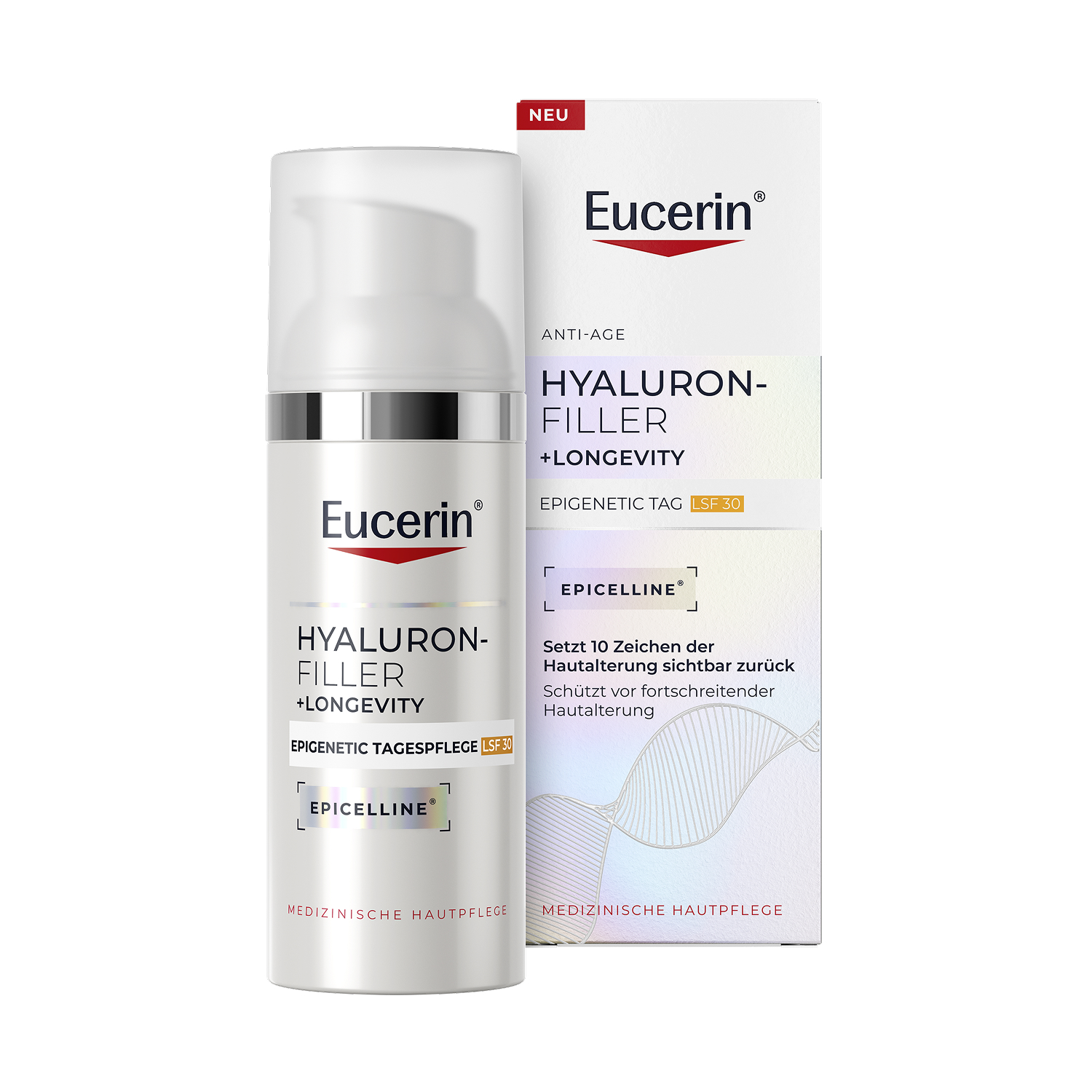 Eucerin Hyaluron-Filler + Longevity Epigenetic krem na dzień 30, 50 ml zdjęcie