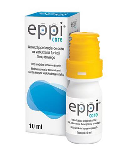 Eppi Care Krople do oczu, 10 ml, cena, wskazania, właściwości zdjęcie