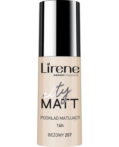 LIRENE CITY MATT Fluid matujący 207 beżowy, 30 ml zdjęcie