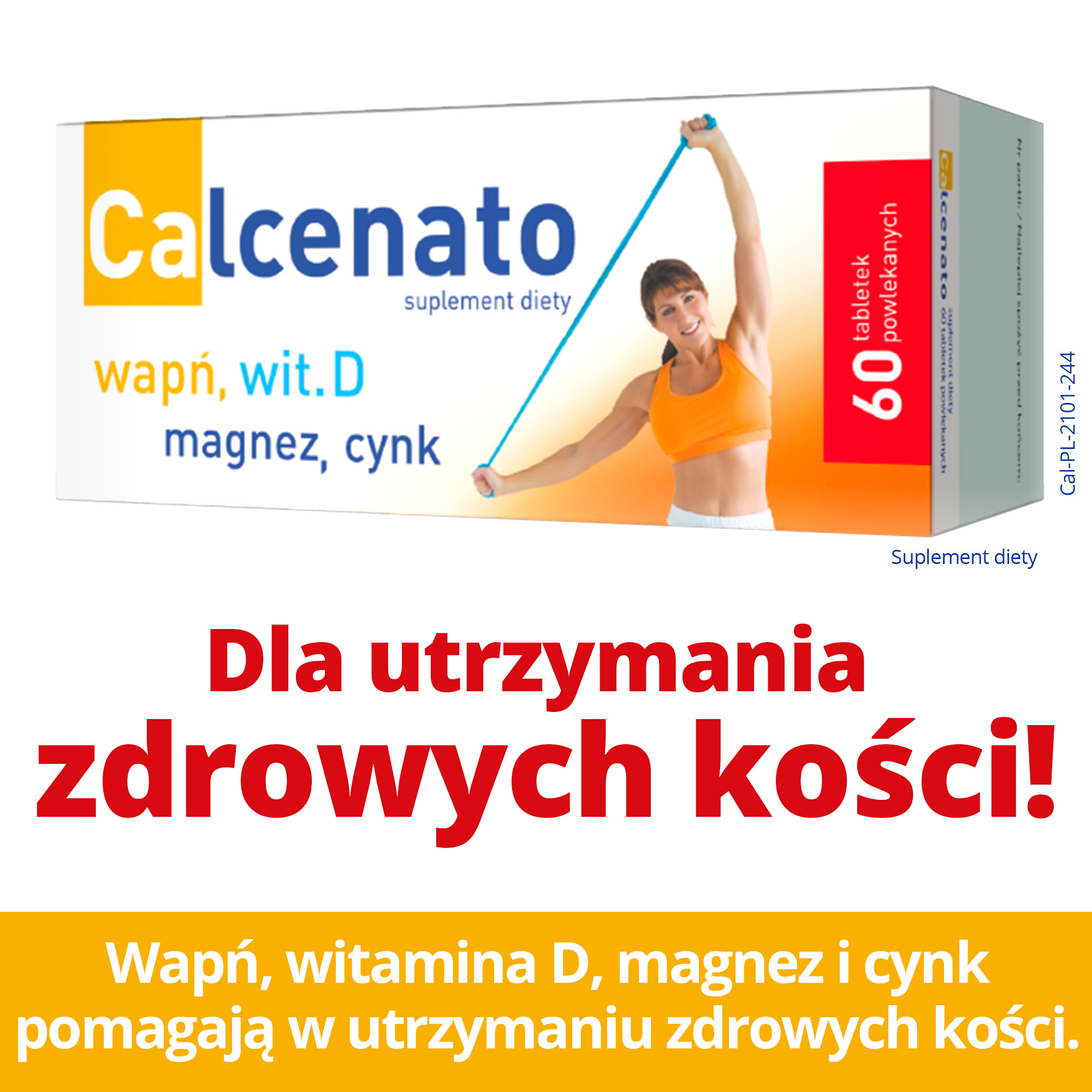 Calcenato, tabletki, 60 sztuk