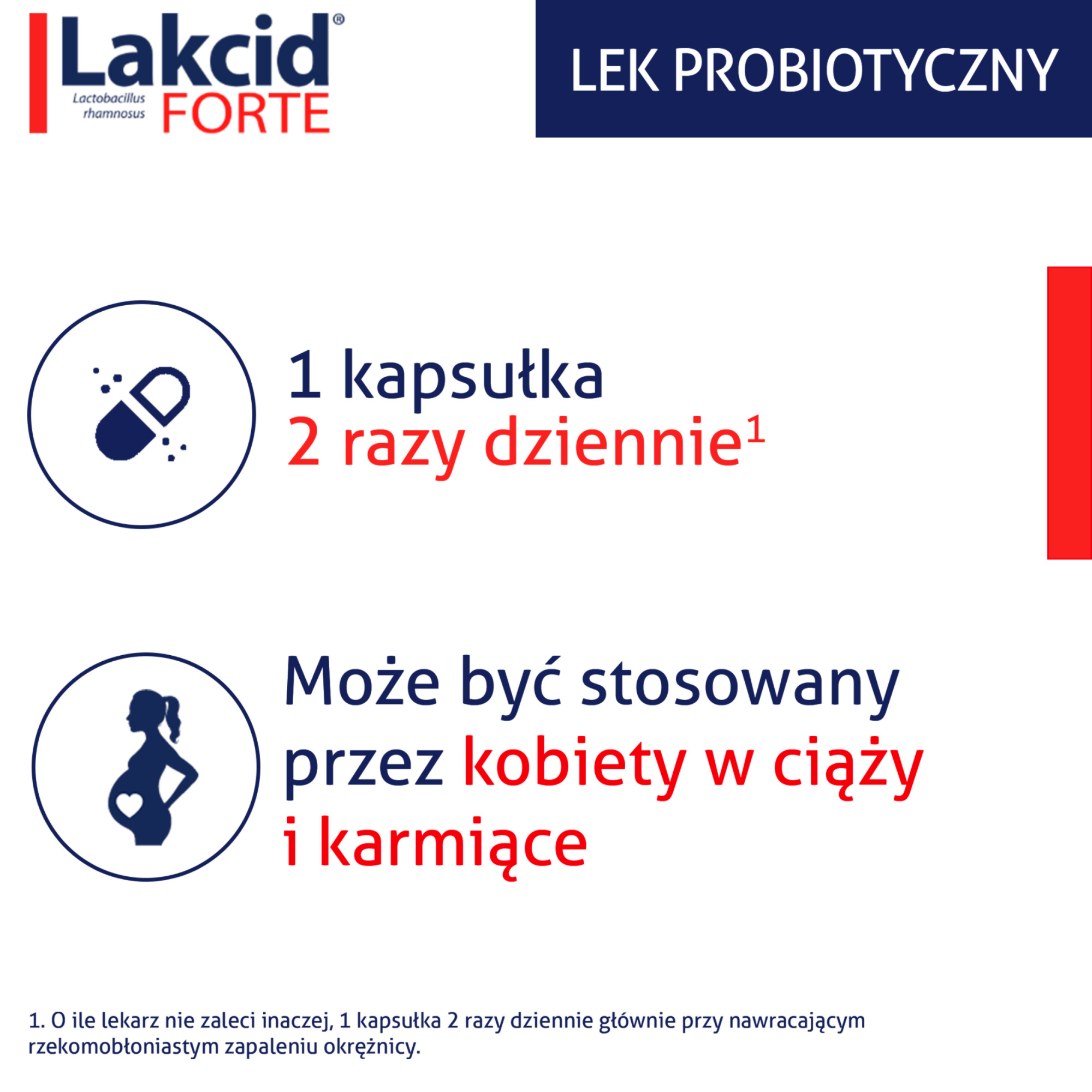 Lakcid Forte 10 kapsułek