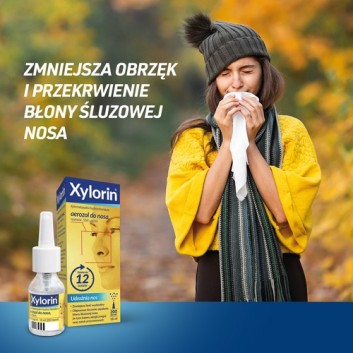 Xylorin 0,55 mg/ml aerozol do nosa 18 ml