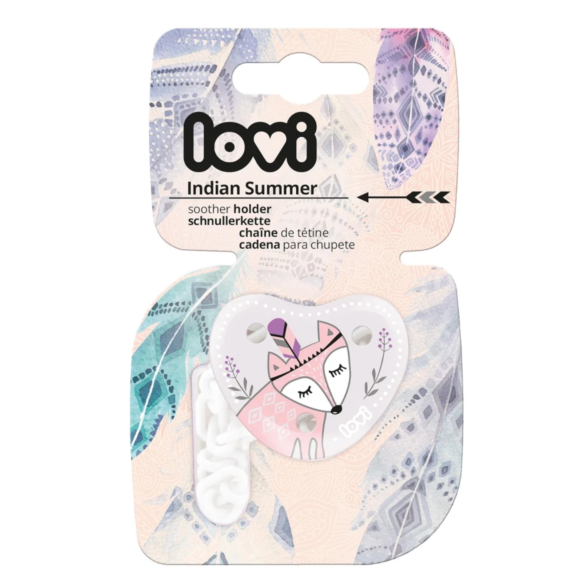 Lovi Indian Summer łańcuszek do smoczka [10/883Girl], 1 sztuka zdjęcie