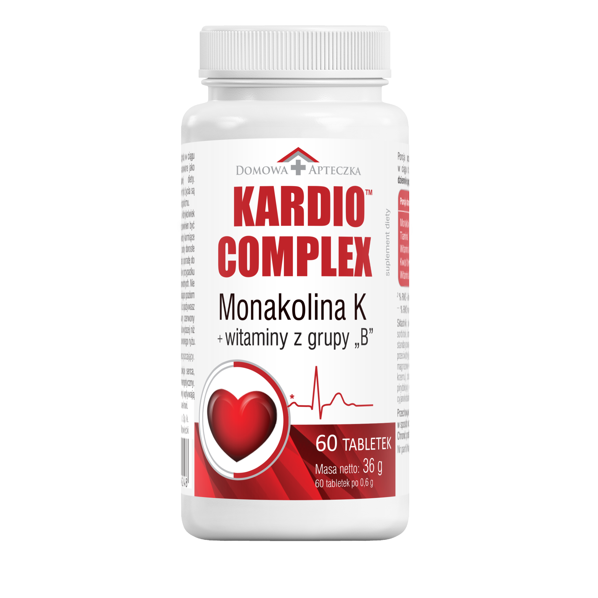 Domowa Apteczka, Kardio Complex, tabletki, 60 sztuk zdjęcie