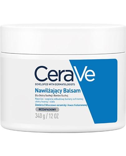 CeraVe, nawilżający balsam z ceramidami do skóry suchej i bardzo suchej, 340 g zdjęcie