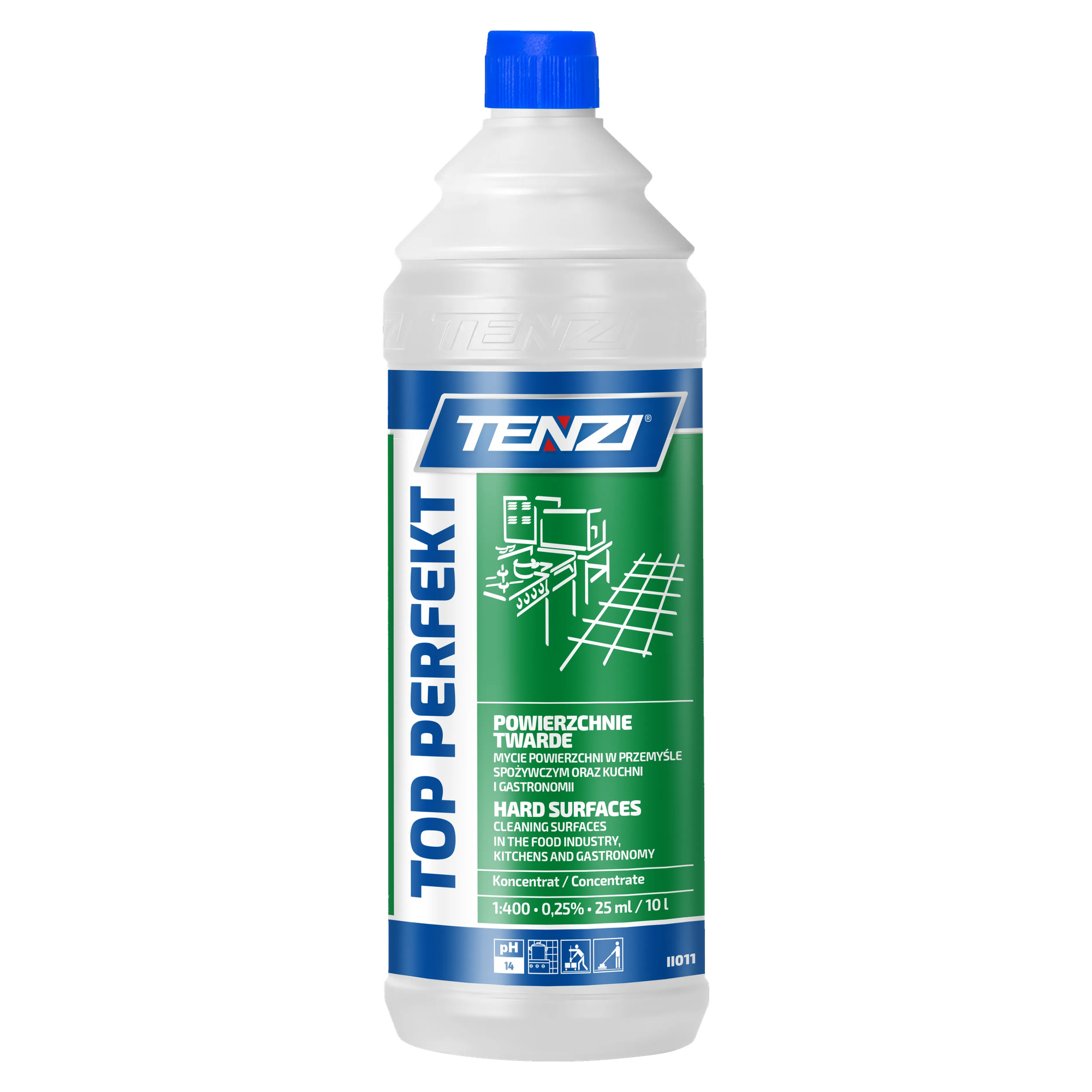 Tenzi Top Perfekt Środek odtłuszczający, 1 litr