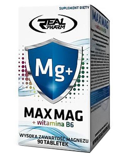 Real Pharm Max Mag + witamina B6 - 90 tabl. zdjęcie