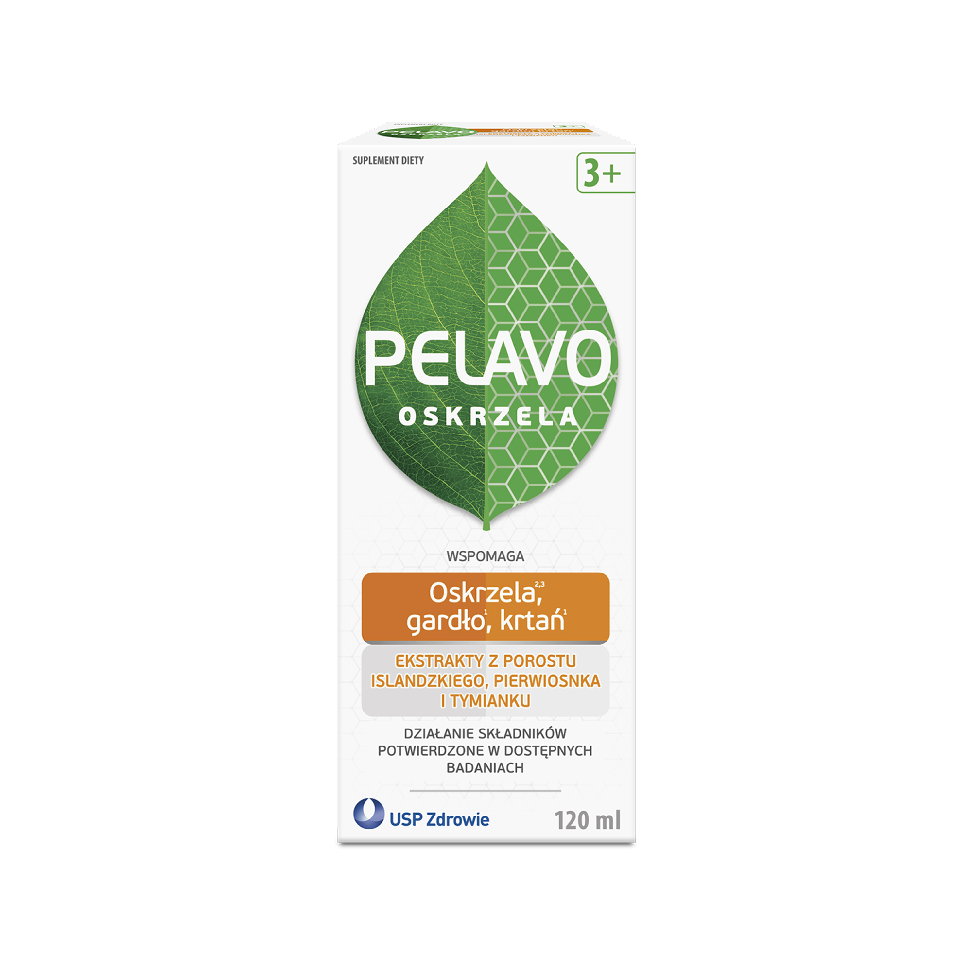 Pelavo Oskrzela, syrop, smak wiśniowy, 120 ml zdjęcie