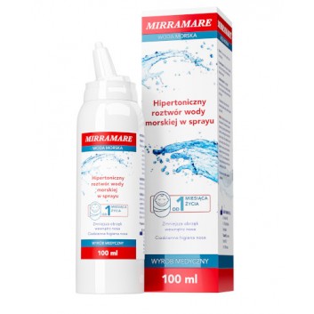 Mirramare Hipertoniczny roztwór wody morskiej w sprayu 100 ml