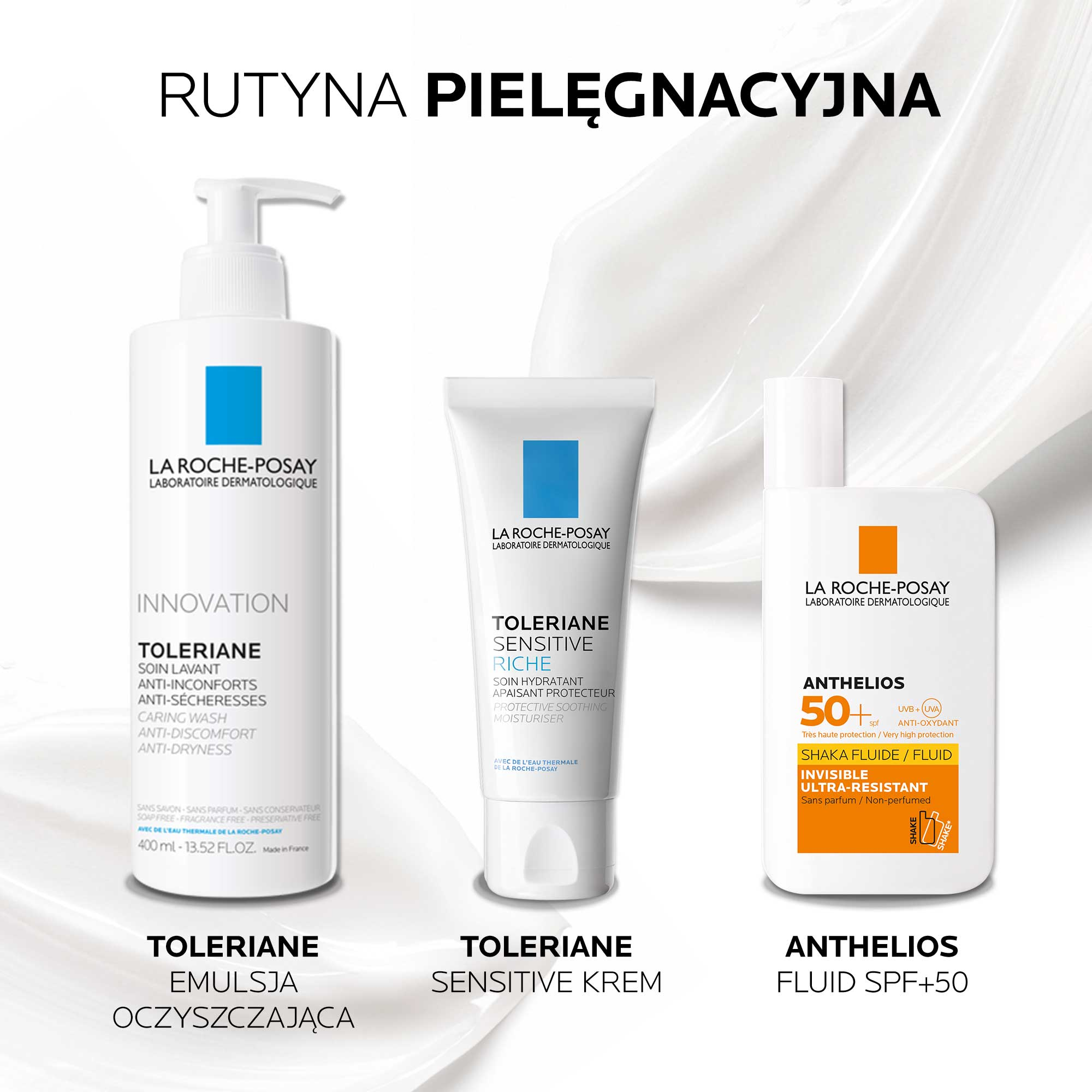 LA ROCHE-POSAY TOLERIANE SENSITIVE RICHE, nawilżająca pielęgnacja dla skóry wrażliwej, 40 ml