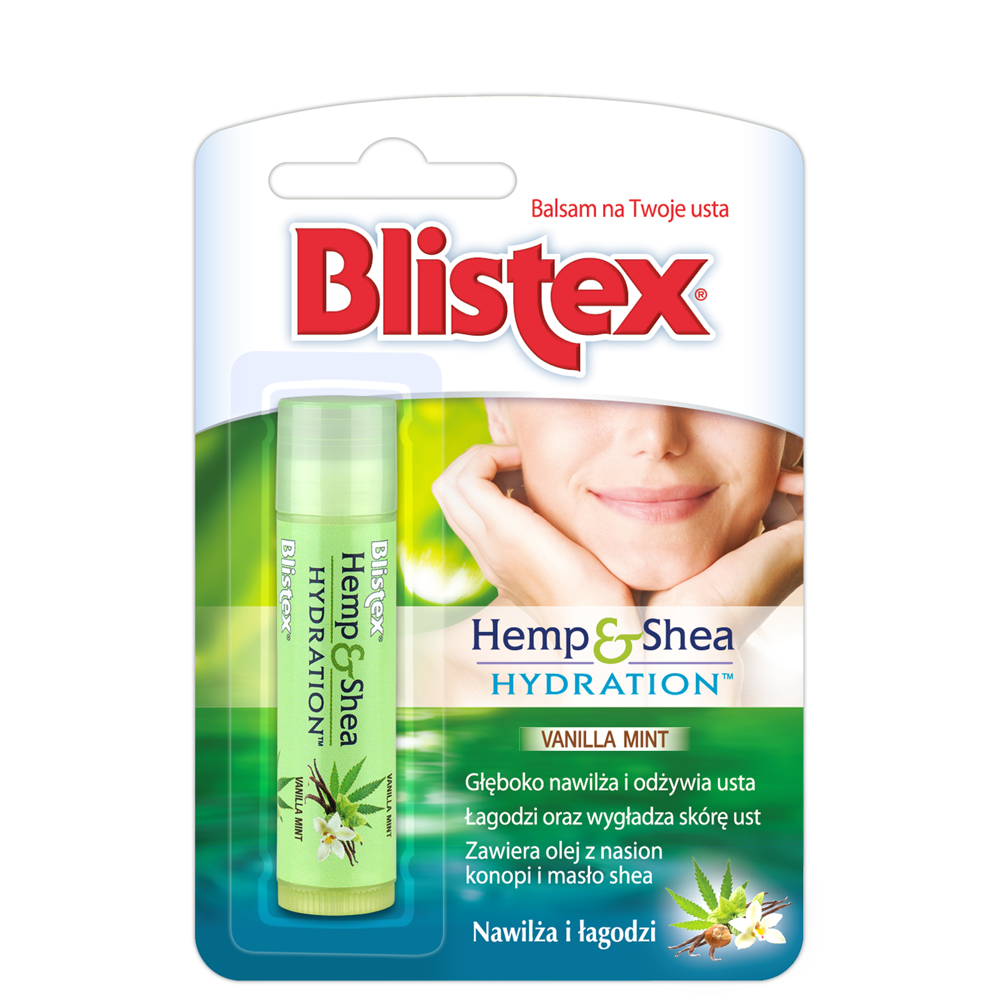 Blistex balsam do ust Hemp&Shea 4,25 g zdjęcie