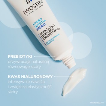 Iwostin Hydro Sensitia Prebio Lekki Krem nawilżający z prebiotykami, 50 ml, cena, opinie, właściwości 