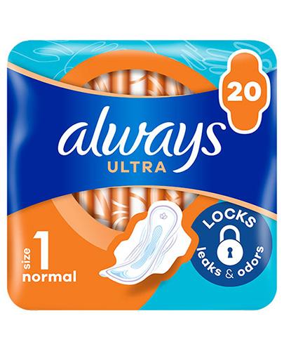 Always Ultra Normal Podpaski ze skrzydełkami, 20 sztuk zdjęcie