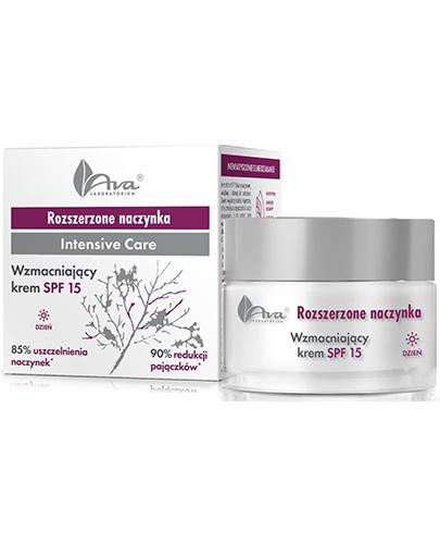 Ava Rozszerzone naczynka Wzmacniający krem SPF 15 na dzień - 50 ml - cena, opinie, właściwości  zdjęcie