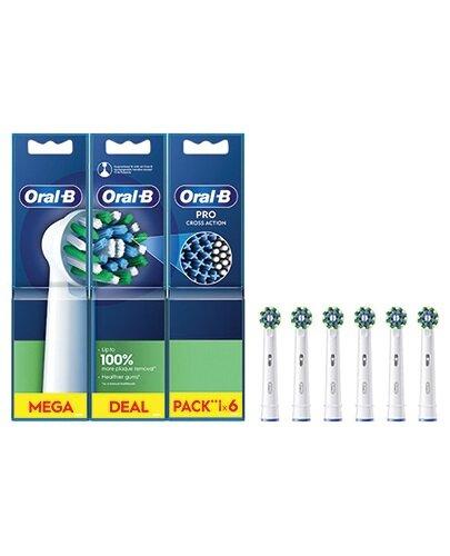 Oral-B Pro Cross Action Końcówki do szczoteczek elektrycznych, 6 sztuk zdjęcie
