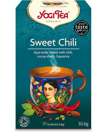 Yogi Tea Organic SWEET CHILI Słodka chili BIO - 17 sasz. - cena, opinie, stosowanie zdjęcie