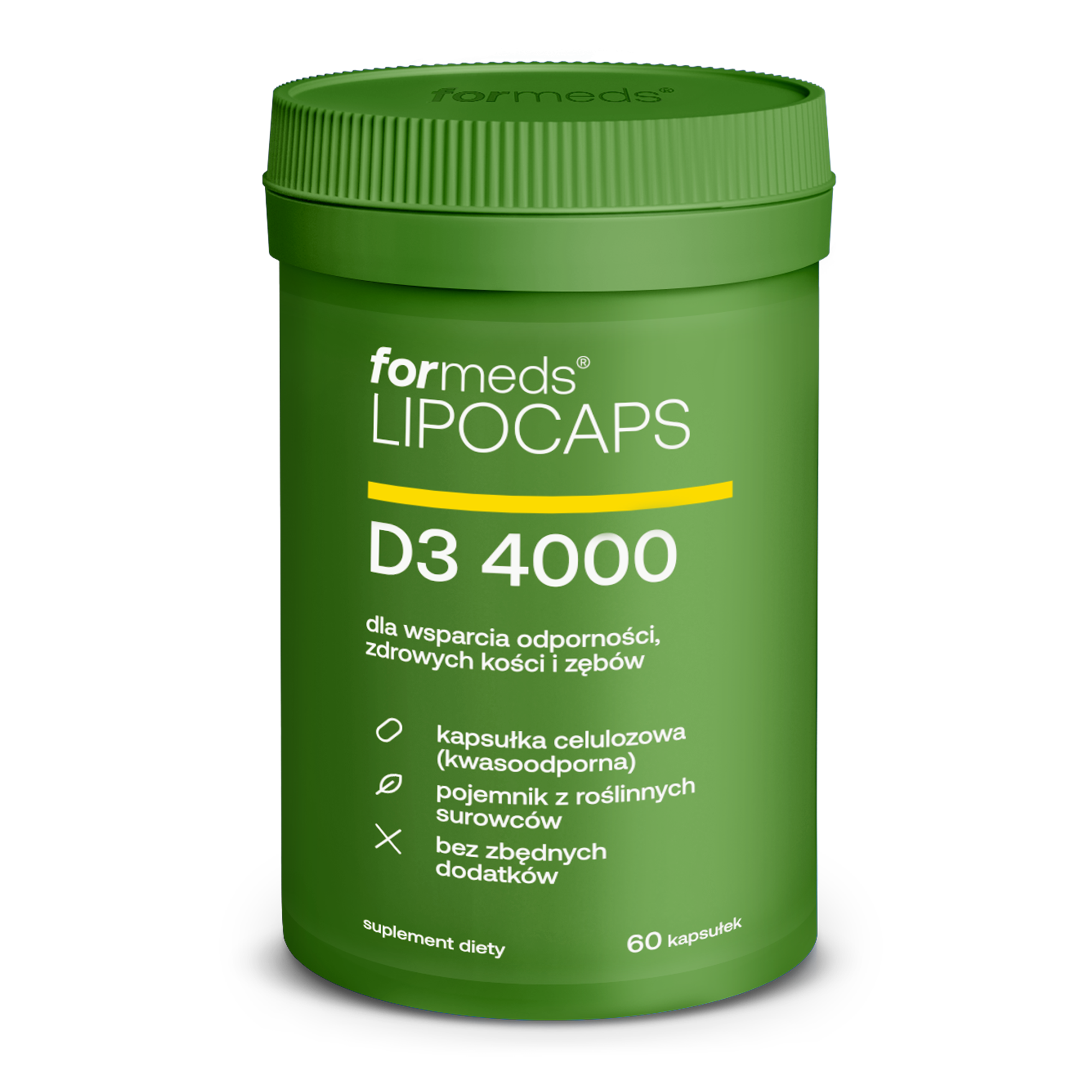 Formeds LIPOCAPS D3 4000, 60 kapsułek zdjęcie