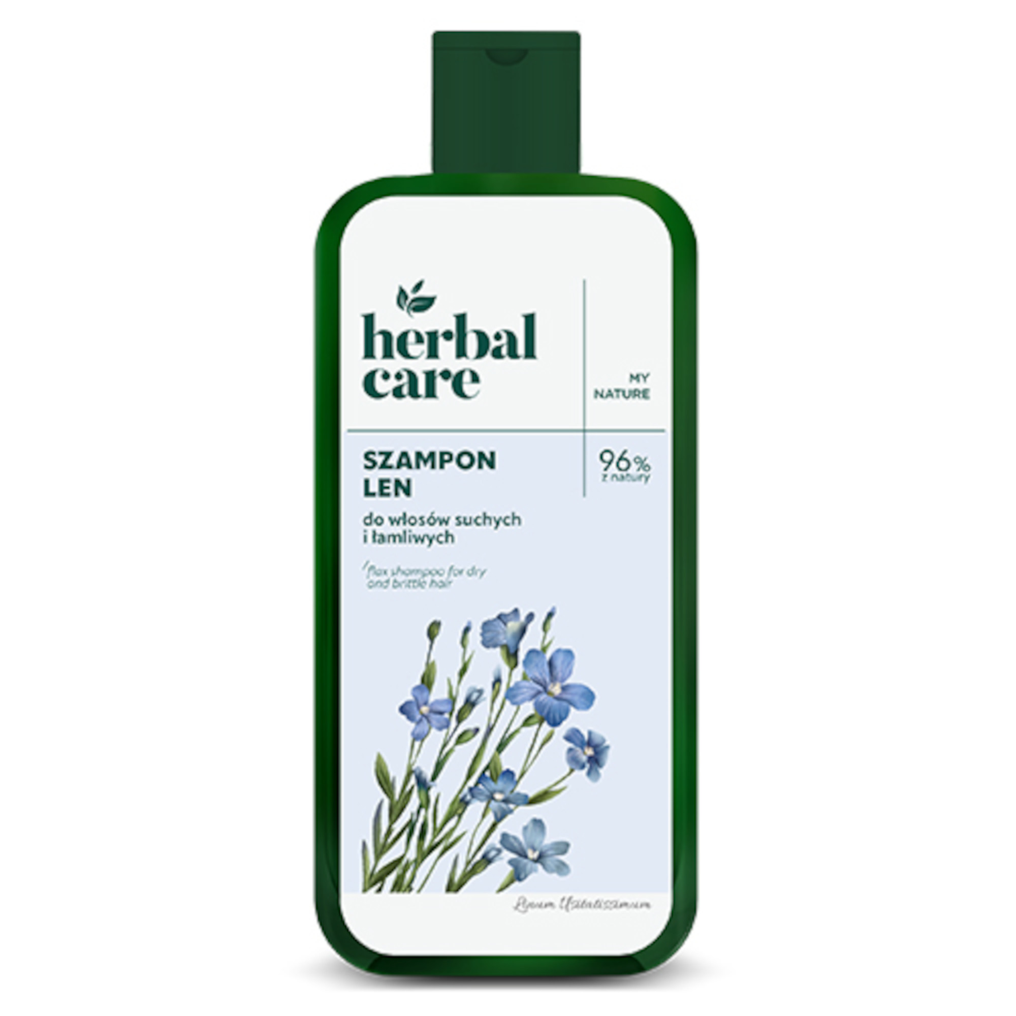 Herbal Care Szampon do włosów suchych i łamliwych Len, 330 ml zdjęcie