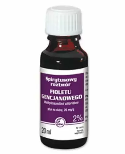 Gemi Fiolet 2% roztwór spirytusowy 20 ml zdjęcie